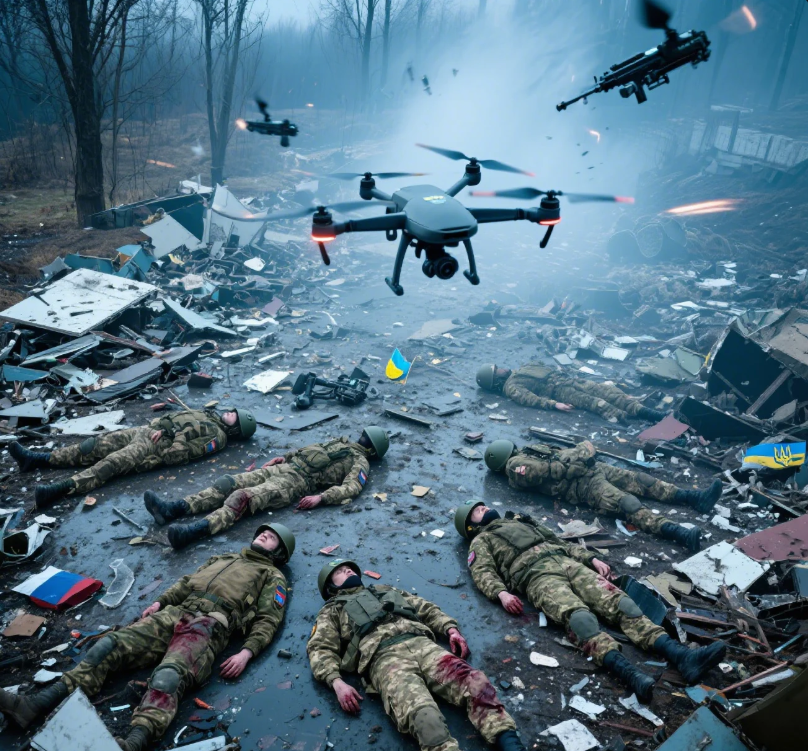 Rusia Tembak Jatuh 112 Drone Ukraina, 8 Orang Luka Kena Serpihan