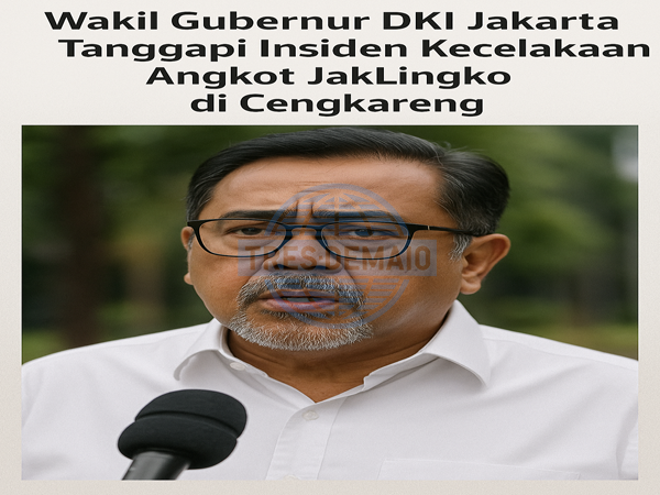 Kecelakaan JakLingko Di Cengkareng