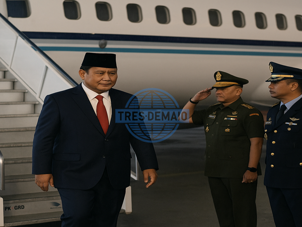 Presiden Prabowo Ke Thailand Didampingi Menlu & Juga Seskab