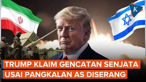 Trump Umumkan Iran-Israel Akan Gencatan Senjata Usai Pangkalan AS Diserang