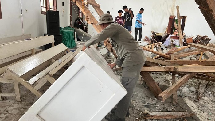Update Dampak Gempa Poso M 5,8: 208 Rumah Warga-28 Rumah Ibadah Rusak